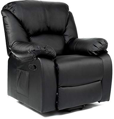 ECODE® Relaxsessel mit Verstellbarer Rückenlehne - Elektrischer Sessel mit Massage und Lendenwärme - Stressless Elektrische Sessel Ideal für Senioren - Relaxsessel mit Massagesystem