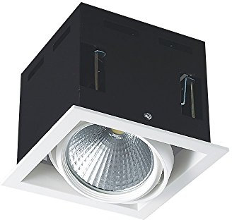 CLE LED Kardan Einbauleuchte YK1 mit Fortimo Philips SLM 3600lm 28W dimmbar ZigBee 3.0 weiß
