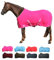 netproshop Basic Pferde Abschwitzdecke mit Kreuzbegurtung Fleece Qualität Gr. 105-155, Groesse:115, Farbe:Pink