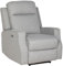 HOMCOM Electric Fabric Recliner Armchair, Reclining Chair with Adjustable Leg Rest, USB Port, for Limited Space Home Living Room, Grey