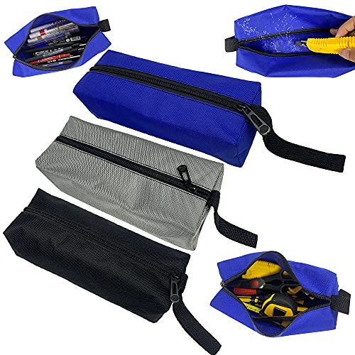 Einstellen klein wasserdicht Reißverschluss Mehrzweck Segeltuch Beutel/kleiner mini leer Schwerlast Tasche Schrauben Nägel paquete werkzeugtasche