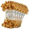 Alize 5 x 100 g Puffy Wolle Chenille Schlaufenwolle Häkeln und Stricken ohne Hilfsmittel Kleidung Accesoire Decken Teppiche (716 | Leopard)