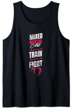 The Harder You Train The Shorter The Fight Design Tank Top