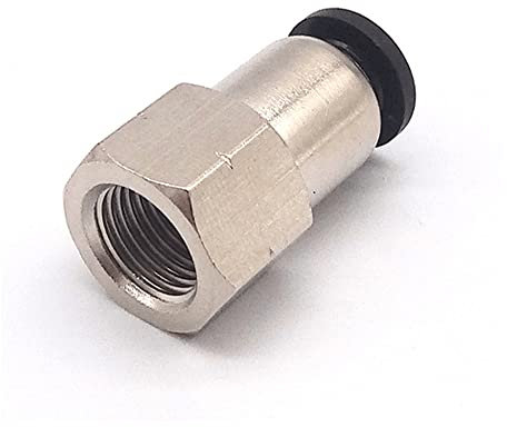 ezqnirk 1 PCS Prueba Americana NEMÁTICA Conector rápido Conector de la Manguera de Pulgada Conector de Enchufe rápido neumático NPT,PCF 1-4-N04