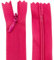 AERZETIX - C61827 - Satz mit 10 Reißverschlüssen unsichtbar 55cm Nicht trennbar - reißverschluß mit Gestell - Farbe Magenta - Lederwaren Jeans Hosen Kleid Rock Schieber kleidungsstück nähen
