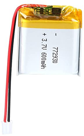 3.7V 600mAh 772930 Lipo Battery Rechargeable Lithium Polymer ion Battery Pack with JST Connector,1 PCS