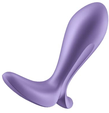 Satisfyer Intensity Plug Anal Vibrator | Body-Friendly Silicone | Waterproof (IPX7) | App-Controlled Powerful Vibrations | Ideal for Beginners | Adult Sex Toy for Men and Women
