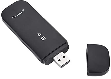 Akozon Router WiFi con Sim, Portatile USB 4G LTE Modem Rete Wireless Intelligente B Hotspot Mobile Tascabile (con Funzione Wi-Fi)