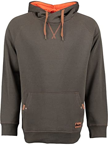TOM COLLINS Herren Kapuzenpullover Sweatshirt mit Kängurutaschen Morom, Größe:S, Farbe:trachtengrün