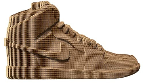 3D Puzzle Sneaker aus recycelter Pappe