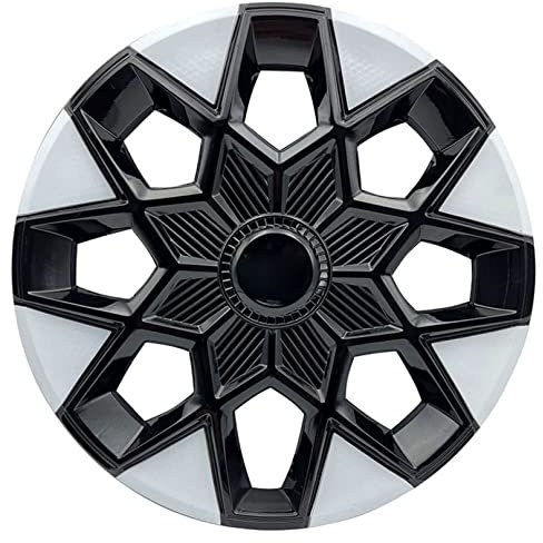 COYOUCO 4 Stücke/Satz Radkappen 12 Zoll Auto Zubehör Radkappen Radkappe Auto Zubehör Felgen Reifen,Silber