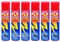 6 Pack Sanmex Fly and Wasp Killer Spray Insecticide Fast Acting Household Power Pest Control Aerosol Spray Fast Acting Spray Zapper Spray Fly and Wasp Killer Spray 300ml New