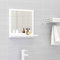 BUKSCYJS Spiegelschrank,Badezimmer Schrankbadspiegel Weiß 40x10,5x37 cm Holzwerkstoffgeeignet FüR Wohnzimmer, Esszimmer, Badezimmer, Eingang, Toilette, Empfangsraum