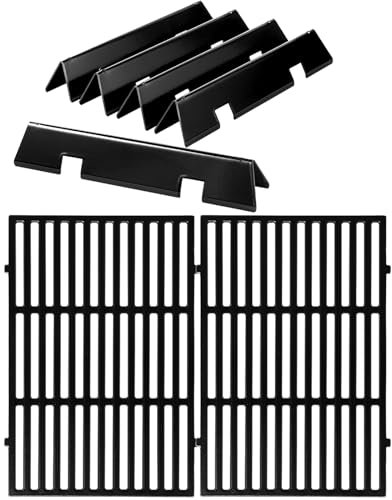 7638 Grillroste 7636 Flavorizer Bars Grill Ersatzteile für Weber Spirit and Spirit II 300 E-310 S-310 E-320 S-320 E-330 S-330 II E-310 II S-310 Gusseisen Grillroste Spirit 2 GS4 Gasgrillteile