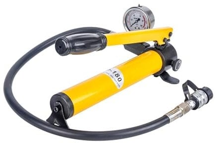 CP-180 700 700-2 800 Ultra-high Pressure Hydraulic Hand Pump, Portable Pressure Pump Hydraulic Pump JIYAMI'EN (Color : CP 180 Hand Pump+Pressure Meter)