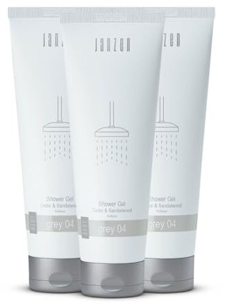 JANZEN Shower Gel Grey 04 3-pack