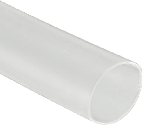 MACHSWON Guaina termorestringente per cavi elettrici, diametro 3,5 mm, rapporto 2:1, 1 m, trasparente