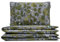 MUMLA - Bettwäsche 100x135 cm, 100% Baumwolle, 2-teiliges Bettwäsche mit Schmetterlingsmuster - 1x Bettdeckenbezug + 1x Kopfkissenbezug 60x40 cm mit Reißverschluss, Zertifikat Oeko-Tex