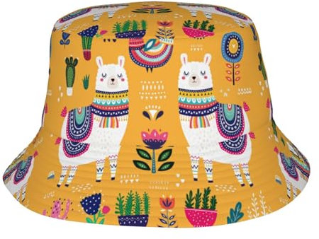 Cappelli con Visiera Animali Carini di Alpaca Cartone Animato per Donne e Uomini, Berretto Sportivo da Baseball con Parte Superiore Vuota, Visiera da Tennis, Visiera da Golf