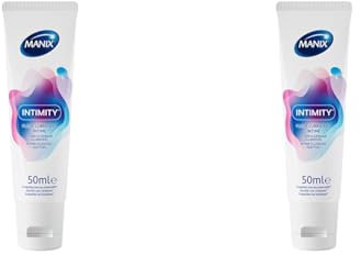 Manix Gel intime INTIMITY 50 ml - Lubrifiant sexuel contre sécheresse vaginale (Lot de 2)
