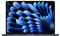 2023 Macbook Air mit Apple M2 Chip (15-zoll, 8GB RAM, 512GB SSD Kapazität) (QWERTY English) Space Grau (Generalüberholt)