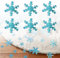 Schneeflocken Deko,Schneeflocken Streudeko Weihnachten,Weihnachts Streudeko,Weihnachtsdeko Streudeko,Weihnachtsdeko zum Basteln,Glitzer Konfetti Weihnachten Deko,Sterne Weihnachtskonfetti Tischdeko