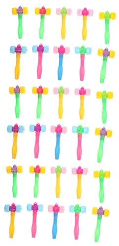 OKUMEYR 30pezzi Martelli Squeaky per Ragazzo Ragazza Giocattoli Plastica Colorati per e Divertimento di Hammer Pounding Toys per Sviluppo Motorio e Gioco