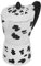 Yinhing Coffee Pentola in Alluminio, Caffettiera Pentola per Usi per la Casa e la Caffette (3 tazze di colore della mucca 150ML) (6 tazze di colore mucca 300 ml)