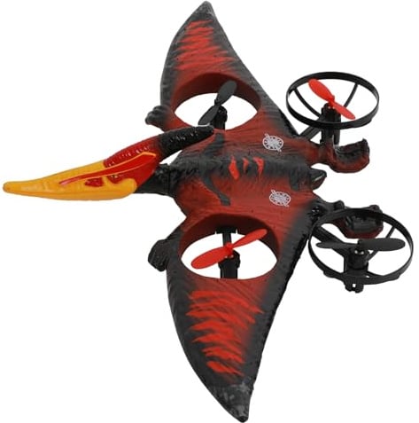 YISSALE 2.4GHz Pterosaurier Dinosaurier Ferngesteuertes Flugzeugs,Kampfjet Quadrocopter,USB Ladung,Ferngesteuertes Quadcopter für Anfänger Kinder und Erwachsene