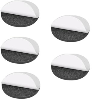 MOONBUY 5 PCS 20mm Self-Adhesive Magnetic Dots Round 2mm Thick Magnet Stickers for DIY