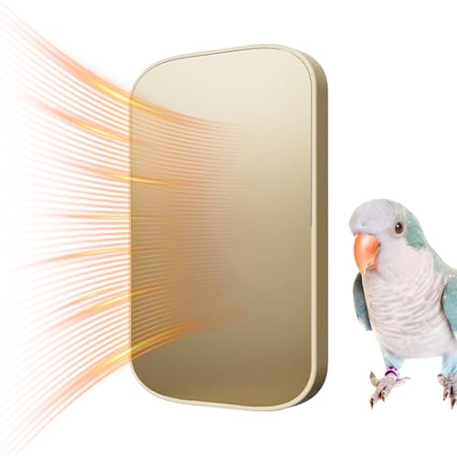 Vogelkäfig Heizung – Papageienkäfigheizung, Sitzstangenständer, USB-Heizung, Verbrühungsschutz, Gleichmäßige Wärmequelle Mit Temperaturregelung, Für Sittiche, Unzertrennliche, Sittiche, Finken