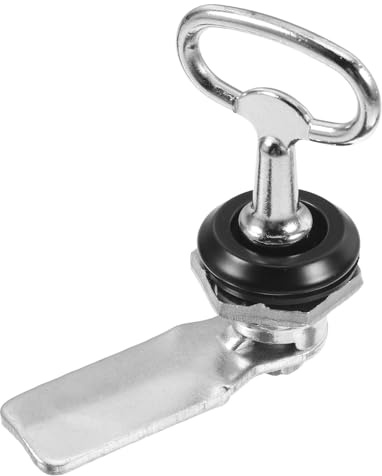 DEARMAMY Clé pour Serrure à Came Métal Clé Tubulaire Étanche pour Poubelle Extérieure Compatible Boîtes Armoires et Corbeilles Communautaires et Compacte