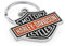 HARLEY-DAVIDSON Porte-clés Moto Voiture Camion SUV en Métal - Logo Couleur Bar & Shield