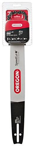 Oregon SpeedCut - Barra guida per motosega da 45,7 cm, compatibile con Craftsman, Husqvarna, Jonsered, McCulloch; passo 0,325, calibro 1,3 mm, 72 maglie di trasmissione