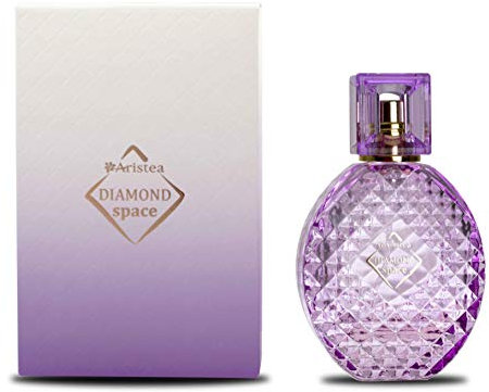 Aristea Parfum Damen, Eau de Parfüm für Frauen, blumig-holziger Damenduft, Diamond Space, 60ml