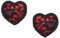 Générique 2pcs Cache-tétons Nipples Cover Bijoux de Seins Sexy pour Femmes - Noir2, comme décrit