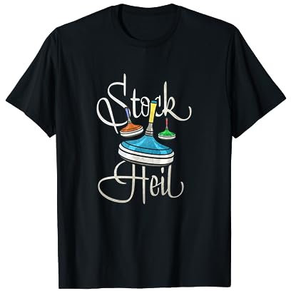 Stocksport Eisstockschießen T-Shirt