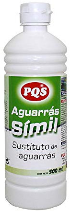 AGUARRAS SUSTITUTO BOTELLA 1/2 LT PQS