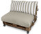 Happers Palettenkissen Toldotex Set 120x80 + 120x45 Beige
