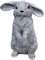 stoneandstyle Statuette Lapin Mümmelmann en pierre résistante au gel