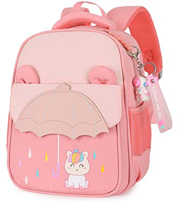 Amythe Kinderrucksack Mädchen, Kindergarten Rucksack für Mädchen Leichter Wasserdichter Hochwertiger Süßer Kindergartenrucksack für Schule oder Spiel