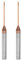 sourcing map 2pcs Square Nose End Mill 4mm Shank 1mm x 20mm AlTiSin Coated Solid Carbide Long Reach Extended Neck 4 Flutes CNC Router Bit Milling Cutter for Stainless Steel Hardened Steel