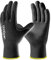 COOLJOB 12 Paar Arbeitshandschuhe EN 388 Größe 7/S - Leichte & Atmungsaktive PU-Handschuhe für Industrie, Bau & Handwerk (Rutschfest, Ölfester) - Gartenhandschuhe Herren & Damen, Schwarz
