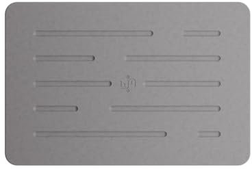 Wim Spa [Das Original seit 2015] Badvorleger aus Stein - Schnell trocknende, nachhaltige & rutschfeste Diatomite Badematte Stone Plate 60x39cm fürs Bad, Dusche, Pool - Rein natürlich mit Kieselgur