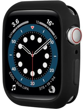 BARALARIQIU Cover per Apple Watch Series 7 8 9 41MM Antiurto Antigraffio Morbido TPU Custodia per iWatch