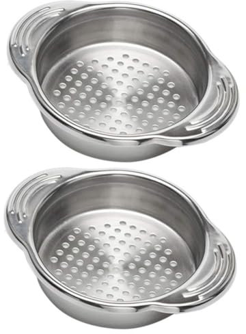 Cabilock 2 Pièces nourriture peut passoire anti rouille Égouttoir pour boîtes de conserve passoire de mise en conserve passoire à thon passoire à pâtes outil égouttoir à vaisselle tamis