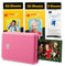KODAK Step Impresora Instantánea - 75 Hojas, Zink 2x3” Adhesivas, Bluetooth, Aplicación Divertida - Rosa