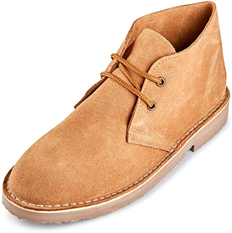 Roamer Mens Suede Desert Boots By In Sand Brown Size UK 8