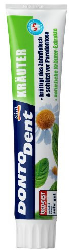 Dontodent Zahncreme Kräuter, 2er Pack (2 x 125 ml)