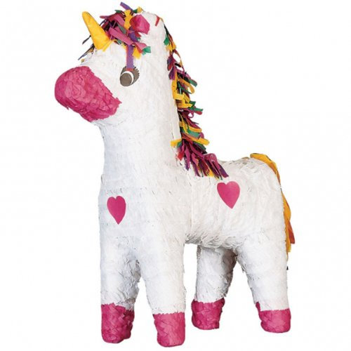 NEU Pinata Einhorn, weiß/rosa